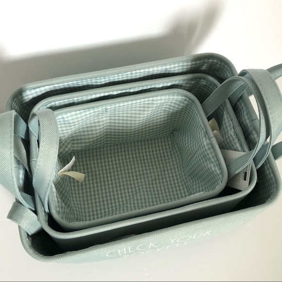 🆕Rae Dunn LAUNDRY canvas bin - Picture 3 of 3